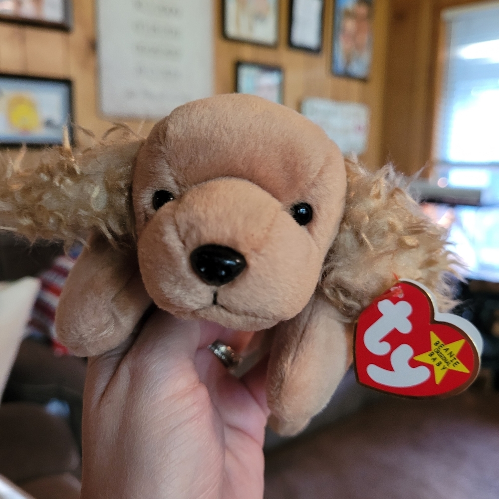 Spunky the dog Beanie baby